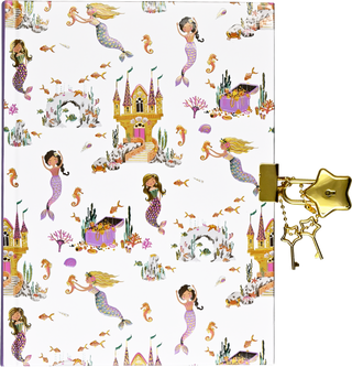 Mermaid Tales Locking Journal