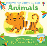 Usborne First Jigsaws and Book - ANIMALS