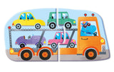 Usborne First Jigsaws and Book - TRUCKS