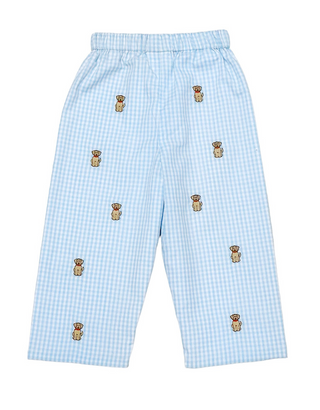 Zuccini Labrador Blue Check Pants