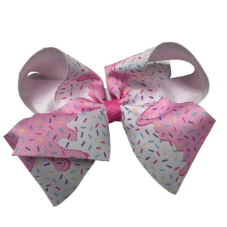 Wee Ones Birthday Girl Cake Bow