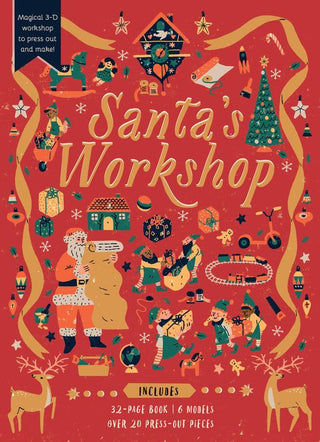 Santa’s Workshop 3D Model and Book