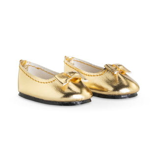 Corolle 14" Doll Gold Ballet Shoes