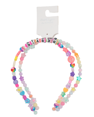Bari Lynn Thin Charm BFF & Bestie Headbands - 2 Pc - view 2