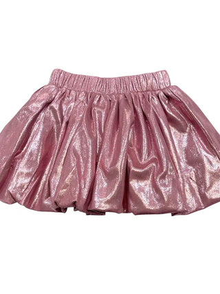 Little Olin Pink Shimmer Balloon Skirt
