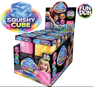 Fun Doh Swirl Squishy Cubes Viral Assortment