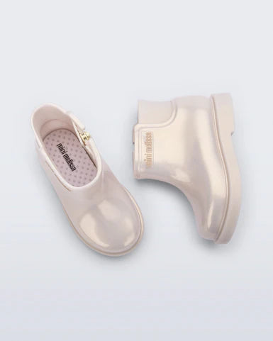 Mini Melissa Chelsea Baby Boot II - Beige