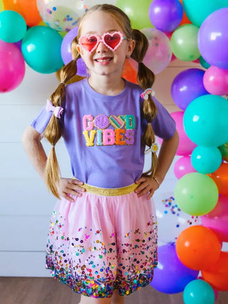 Sweet Wink Pink Confetti Tutu