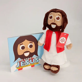Shoebox Jesus Plush Doll & The Story of Jesus Book Bundle - view 7