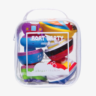Boat Party Squirtie Baby Bath Toy Set
