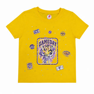 Sweet Lane Gameday Graphic Tee - Gold