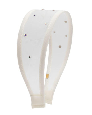 Bari Lynn Crystallized Mesh Headband