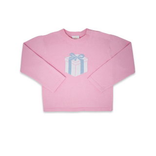 Set Cozy Up Present Sweater - Pink