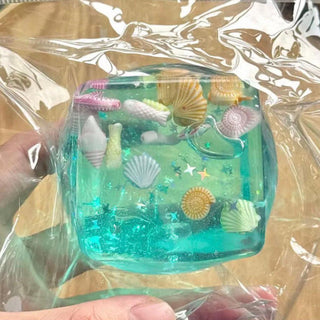 Maltose Cube Squishy - Ocean