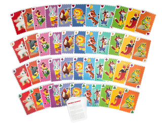 Eeboo Animal Rummy Playing Cards