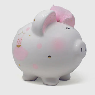 Ceramic Piggy Bank - Cate’s Closet Pig