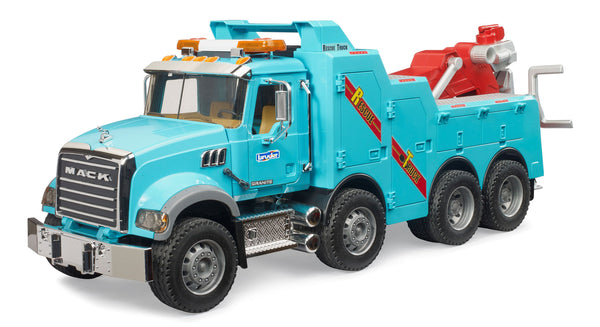 Bruder MACK Granite Heavy Tow Truck w/ L&S
