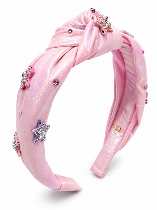 Bari Lynn Crystallized Star Charm Galaxy Knot Headband