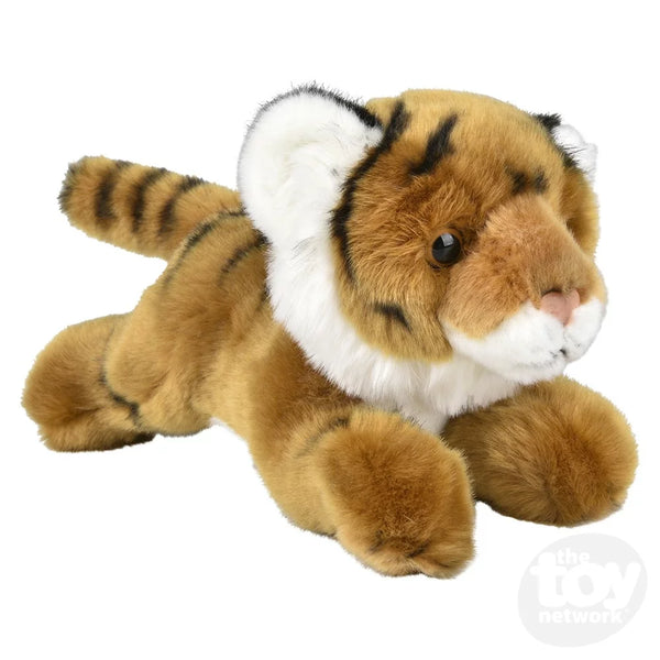 9.5" Heirloom Buttersoft Laying Tiger Plush
