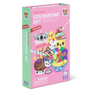 Tiger Tribe Scented Coloring Set - Fruity Cutie