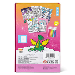 Tiger Tribe Color by Numbers Set - Unicorn Dreaming