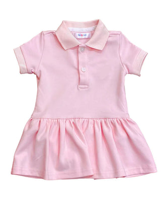 Lulu Bebe Bubblegum Polo Dress