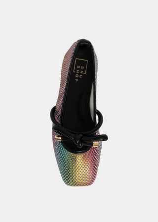 Kids Ashley Mini Ballet Flats - Metallics