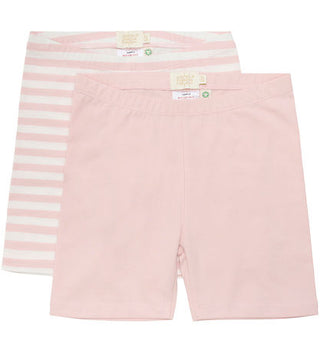 Creamie Pink Cotton Shorts