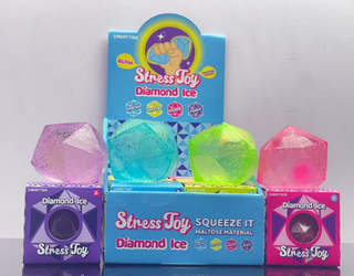 Diamond Ice Cube Sparkle Squishy