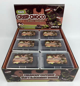 ASMR Crispy Wax-Covered Chocolate