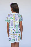 Belle Cher All Things Mardi Gras Sequin Dress