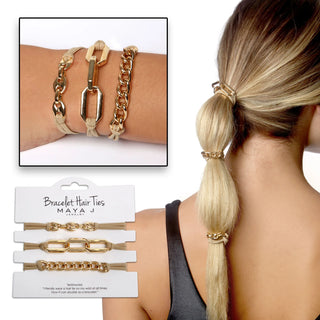 Maya J Tween 3Pk Bracelet Hair Tie