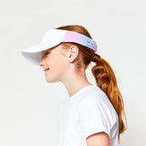 Big Love Tennis Visor - Pink & Blue Sorbet