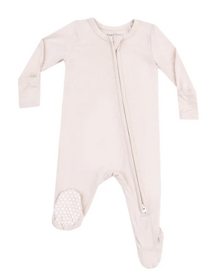 Angel Dear Solid Sandshell 2 Way Zipper Footie