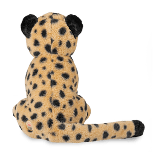 Back view of Fahlo cheetah stuffed animal