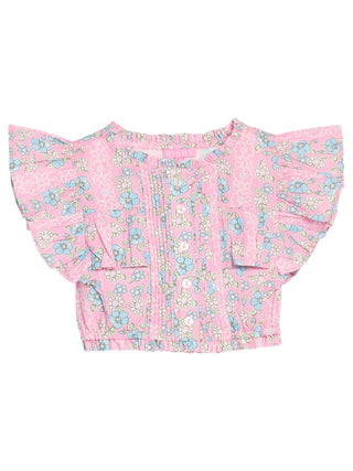Annie Top - Spring Marguerite Floral