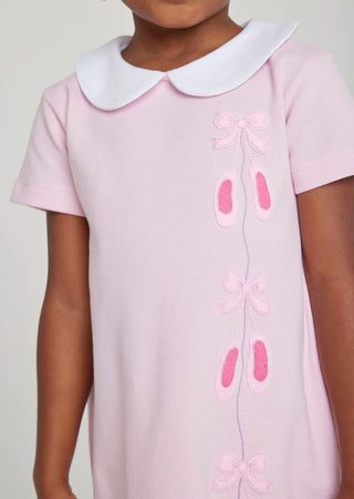 Little English Ballet Applique Libby Dress