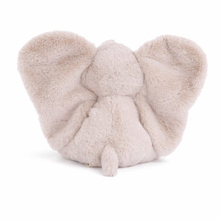Back view of August plush elephant by Bukowski Bears