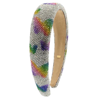 Bari Lynn Fully Crystallized Butterfly Headband