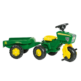 John Deere 3 Wheel Ride-On Tractor