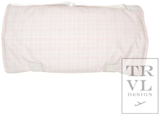 TRVL Rest Up! Nap Mat - Pink Pimlico Plaid