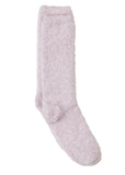 Barefoot Dreams CozyChic Heathered Socks- Dusty Rose