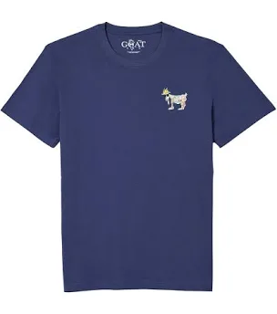 GOAT USA Navy Surf T-Shirt