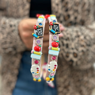 Bari Lynn Thin Back To School Charm Headband