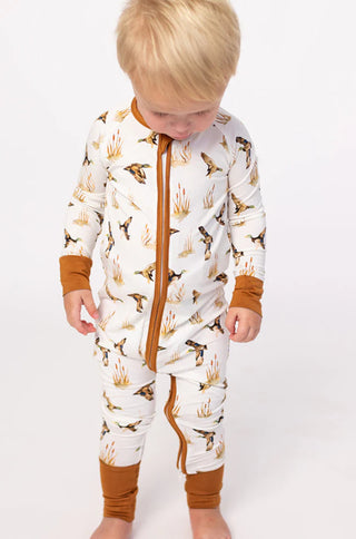 Duck Double Zipper Bamboo Sleeper