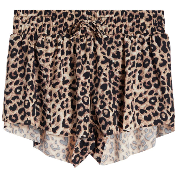 Suzette Fly Away Short- Cheetah Print