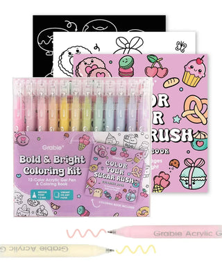 Grabie Bold & Bright Coloring Kit - Sugar Rush