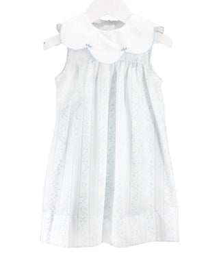 Baby Blessing's Scalloped Blue Aria Dress