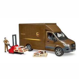 Bruder UPS Truck with Manual Jack Pallet
