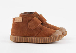 Victoria 1915 Safari Split Leather Plimsoll -Cuero